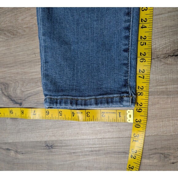 Judy Blue Size 11/30 Boyfriend Fit Jeans High Rise Ripped Distressed Stretch - Picture 11 of 11